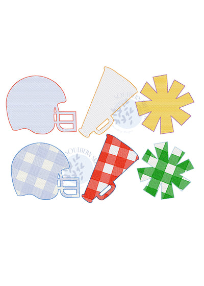 Football Embroidery Designs
