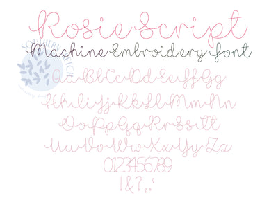 Rosie Script Font