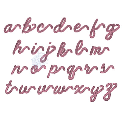 Frannie Satin Stitch Font