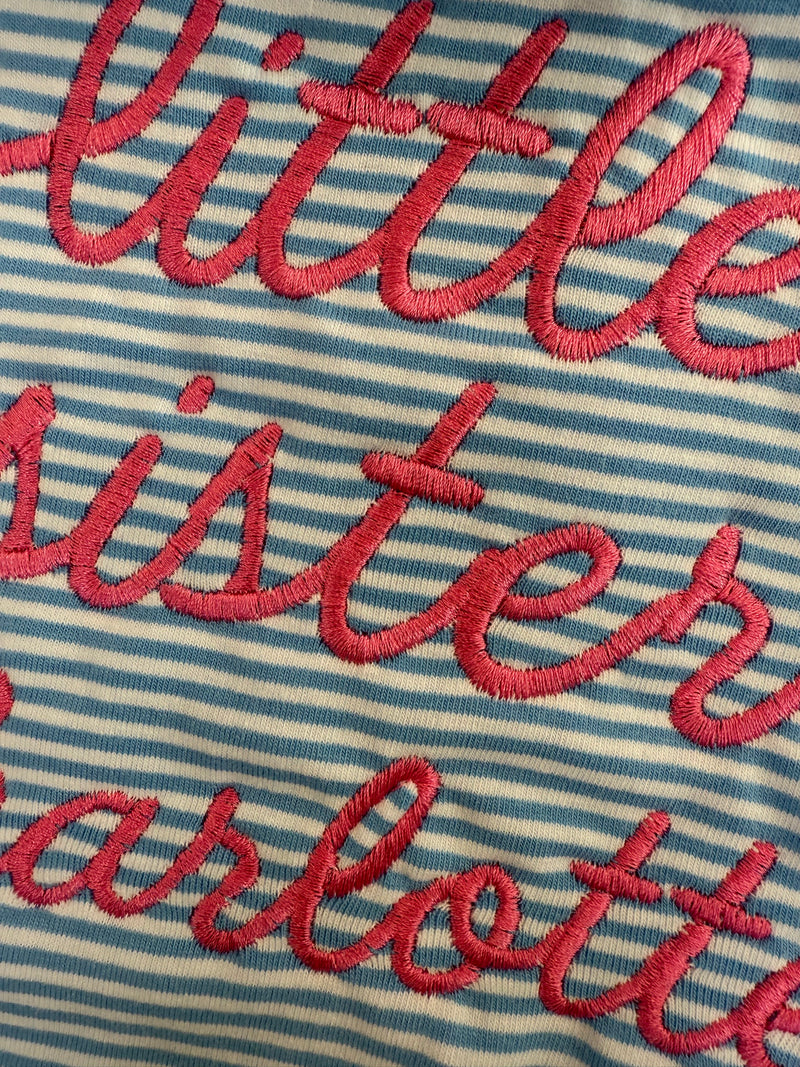 Frannie Satin Stitch Font