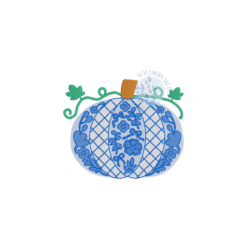 Fill Chinoiserie Pumpkin