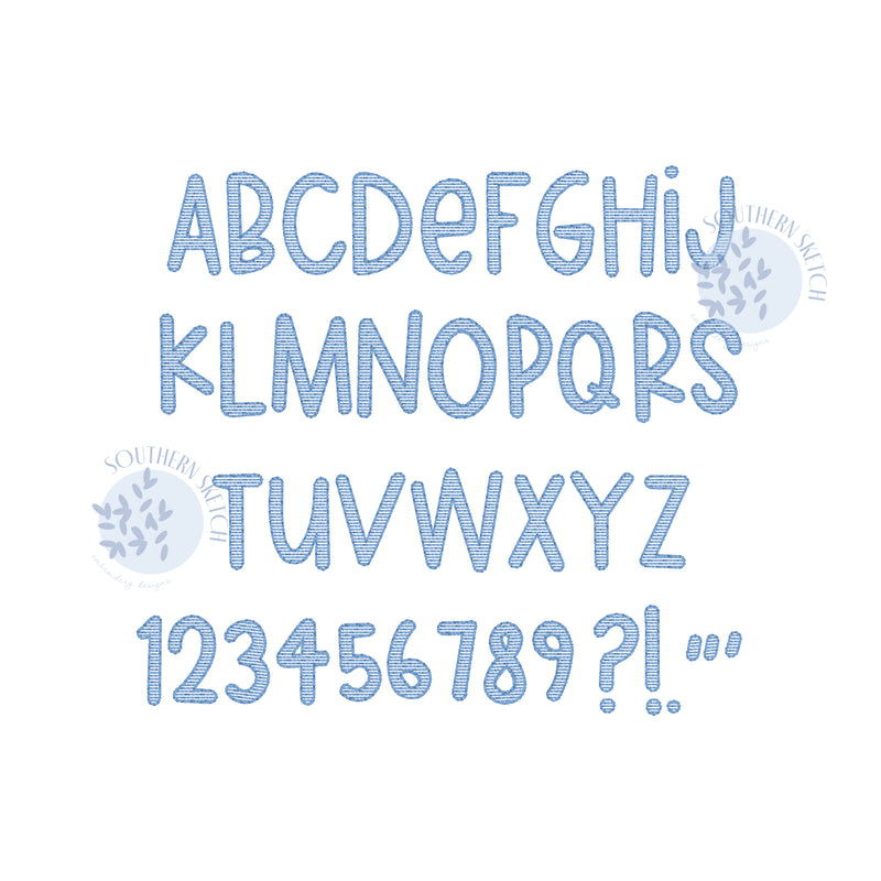 Lake Sketch Font