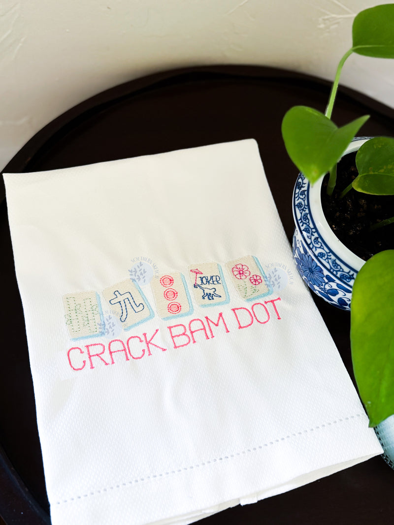 Mini Fill Stitch Mahjong Tiles