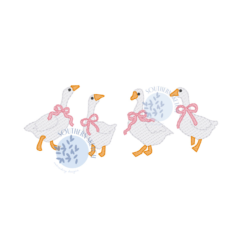 Sketch Silly Goose Bow