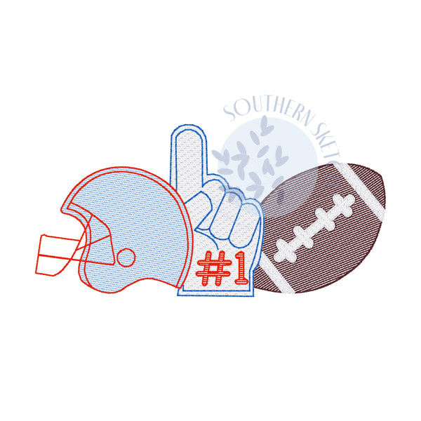 Football Overlap Trio