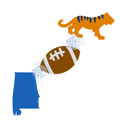 Alabama Tiger College Football Bundle