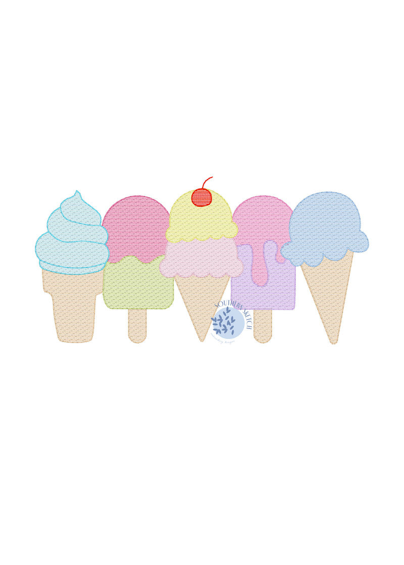 Sketch Ice Cream and Popsicles