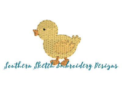 Mini Fill Stitch Ducks