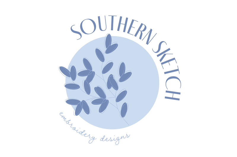 Southern Sketch Machine Embroidery Designs. 