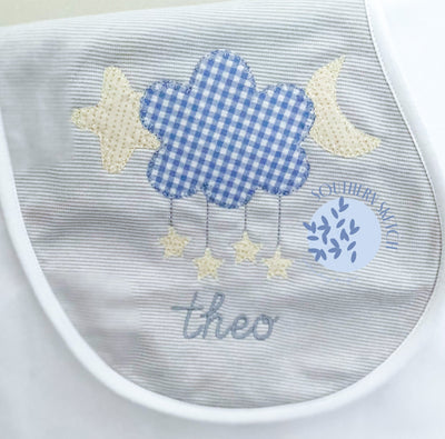 Newborn Baby Applique Machine Embroidery Design