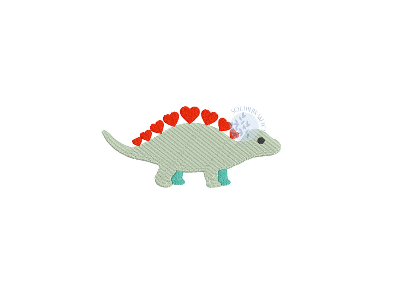 Mini Heart Stegosaurus