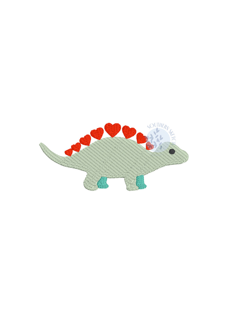 Mini Heart Stegosaurus